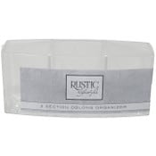 Wholesale - 3-SECTION OBLONG CLEAR ORGANIZER C/P 36, UPC: 092903935640